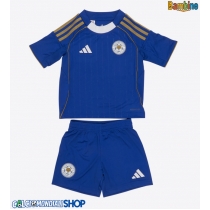 Maglie da calcio Leicester City Issahaku Fatawu #7 Prima Maglia Bambino 2025-26 Manica Corta (+ Pantaloni corti)